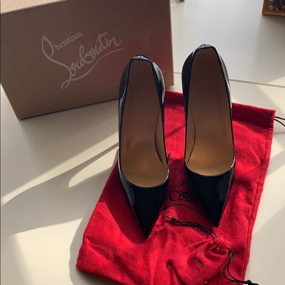 Christian Louboutin So Kate 120 Patent Pumps